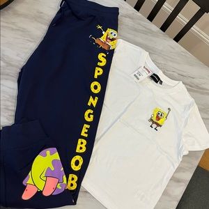 Spongebob SquarePants t-shirt & sweatpants